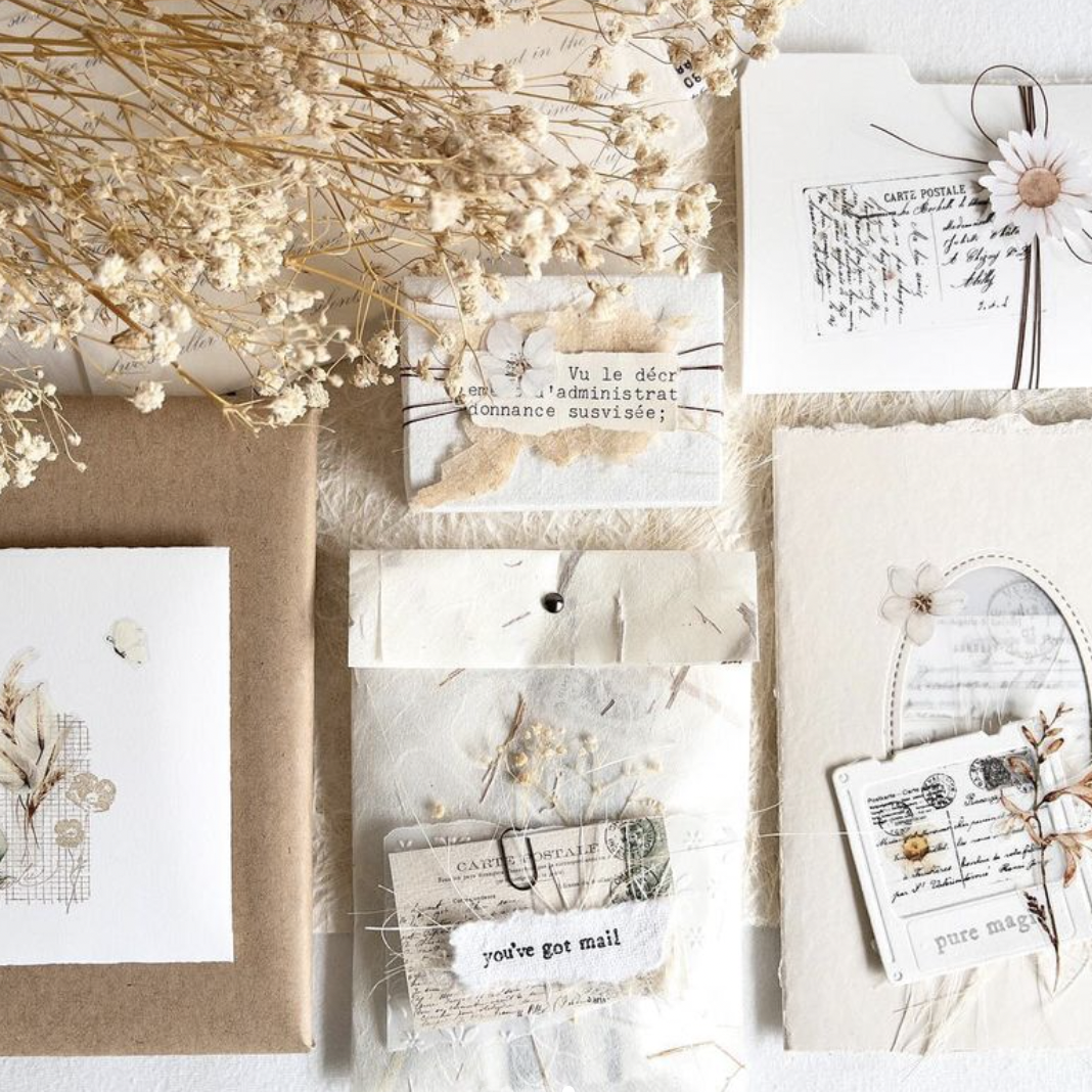 Handmade mystery stationery box