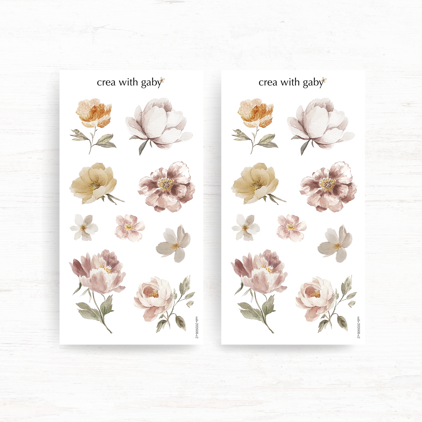 Deco stickers: Summer escapade (August 2026 sub kit)