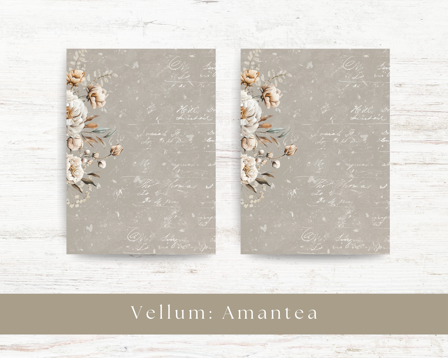 A5 printables: Amantea collection