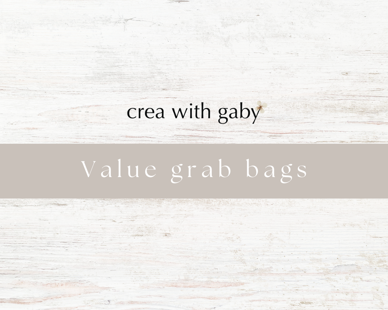 Value sticker grab bags