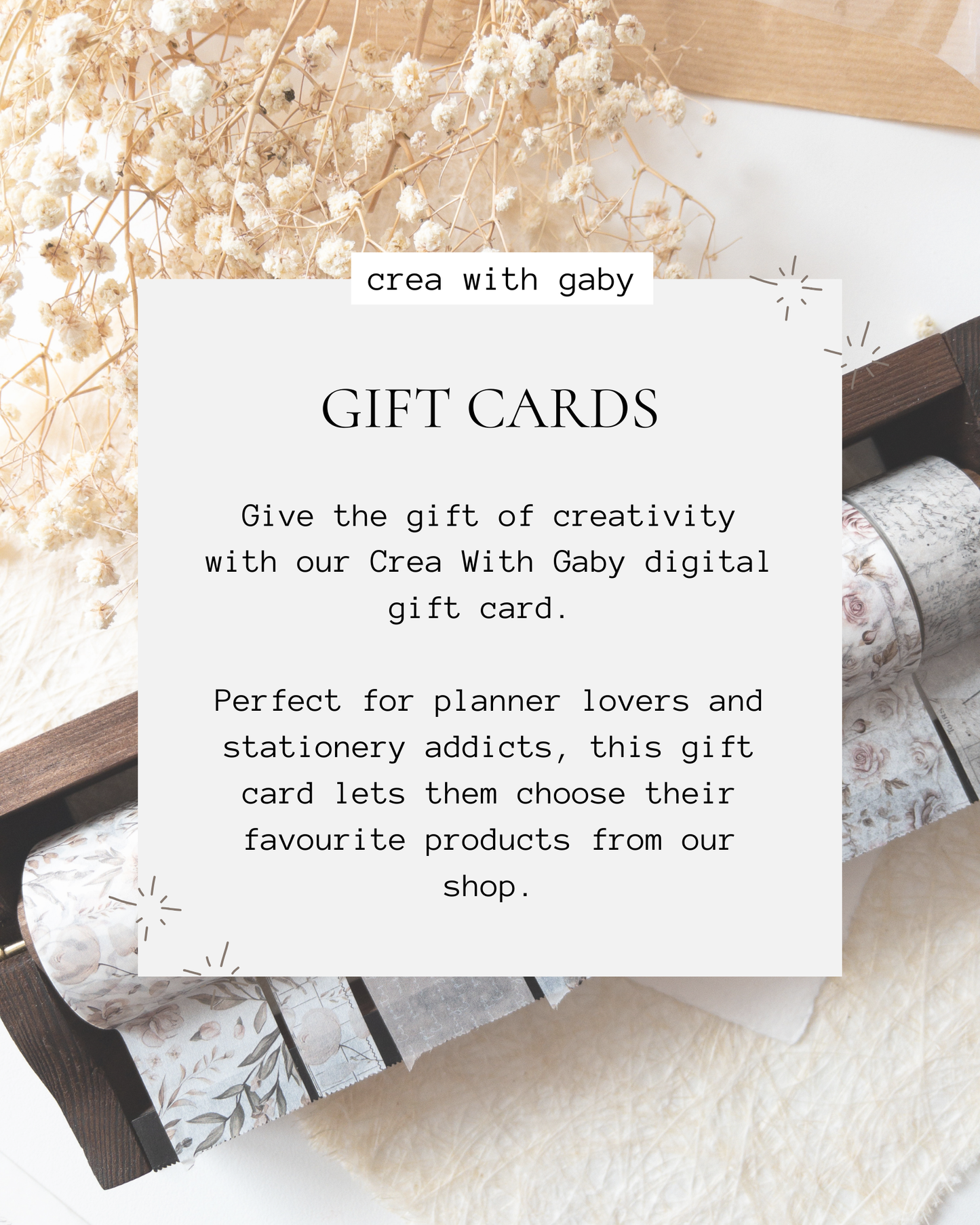 CWG digital gift card