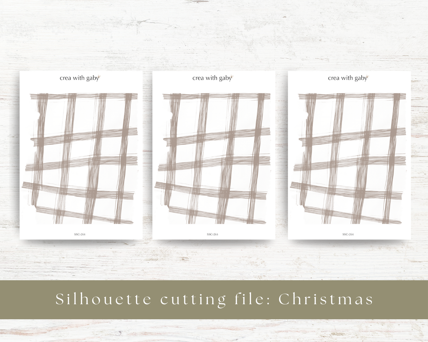 Silhouette cutting file: Christmas (264)