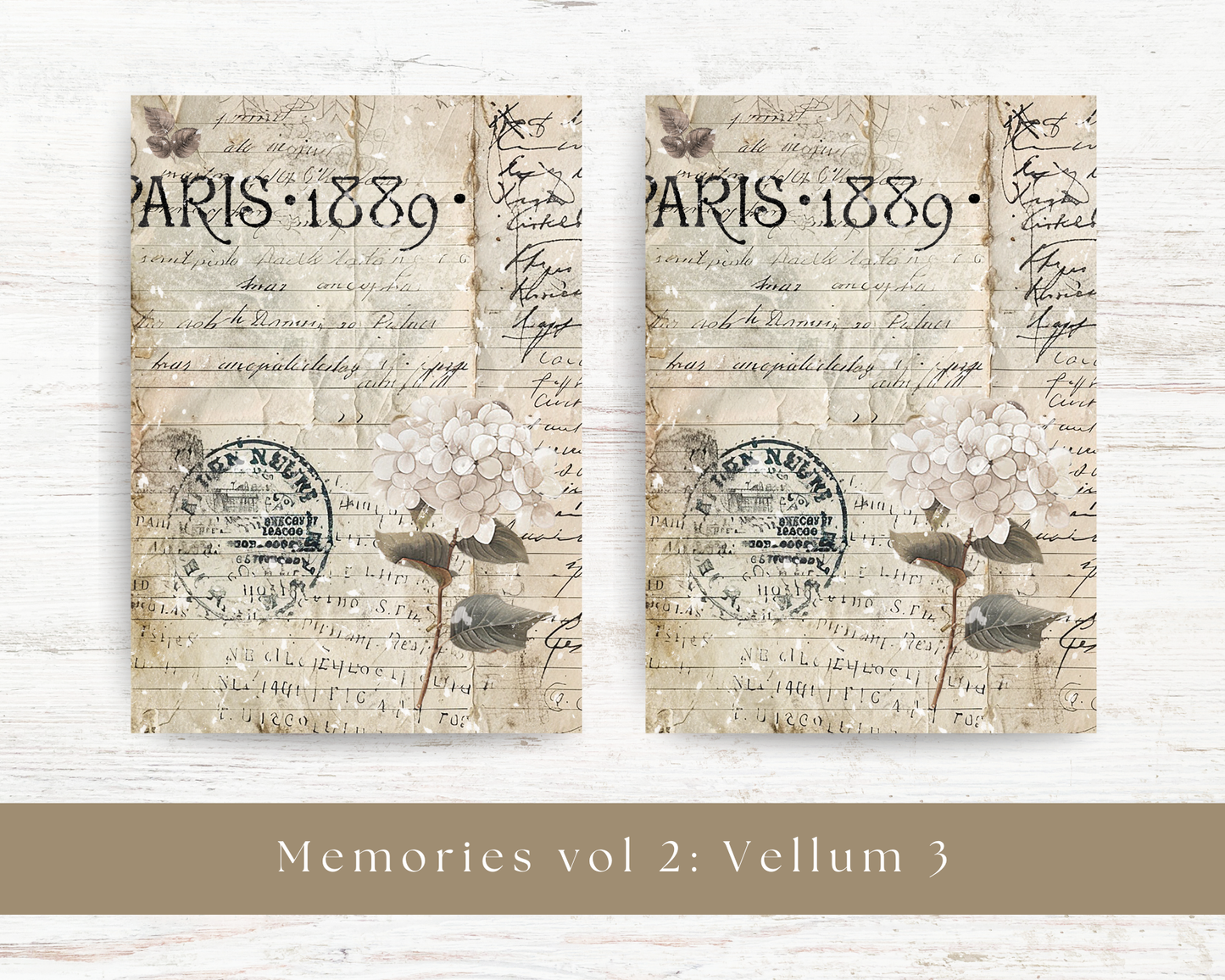 Vellum paper: Memories vol 2