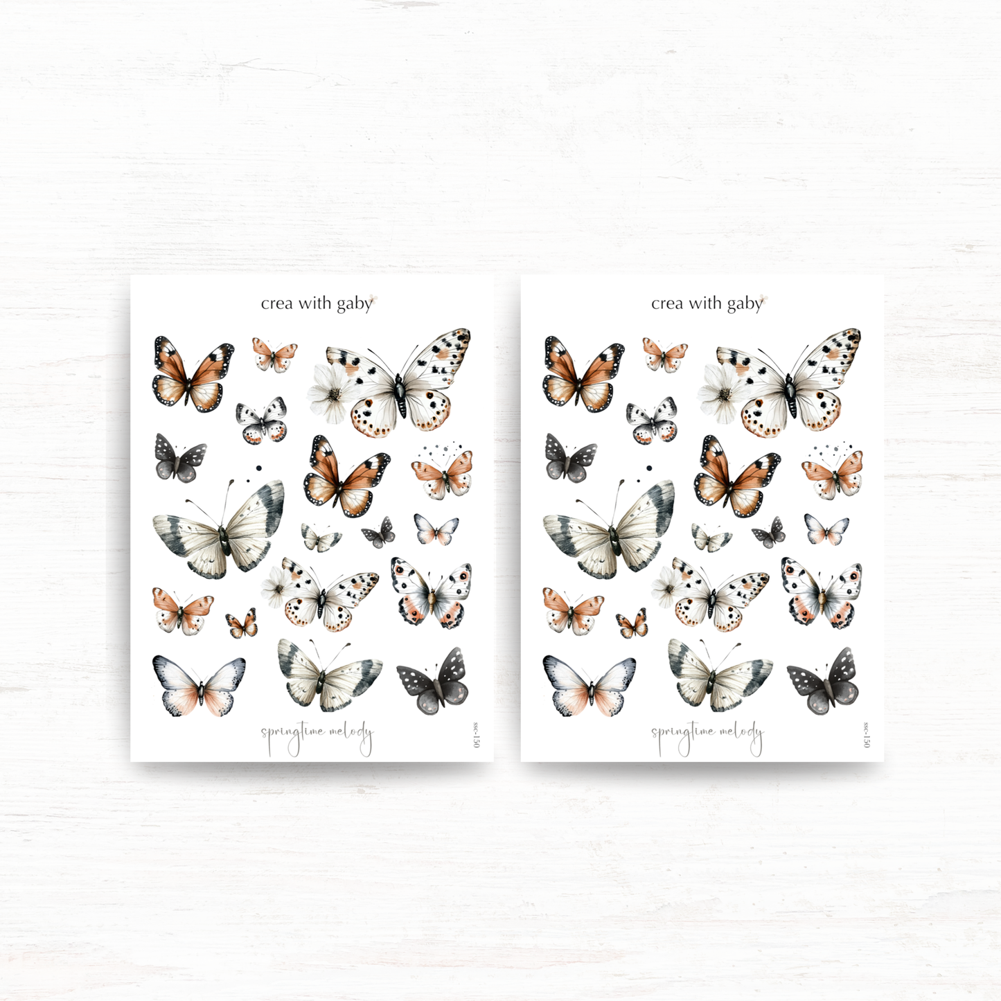 Deco stickers: Springtime melody