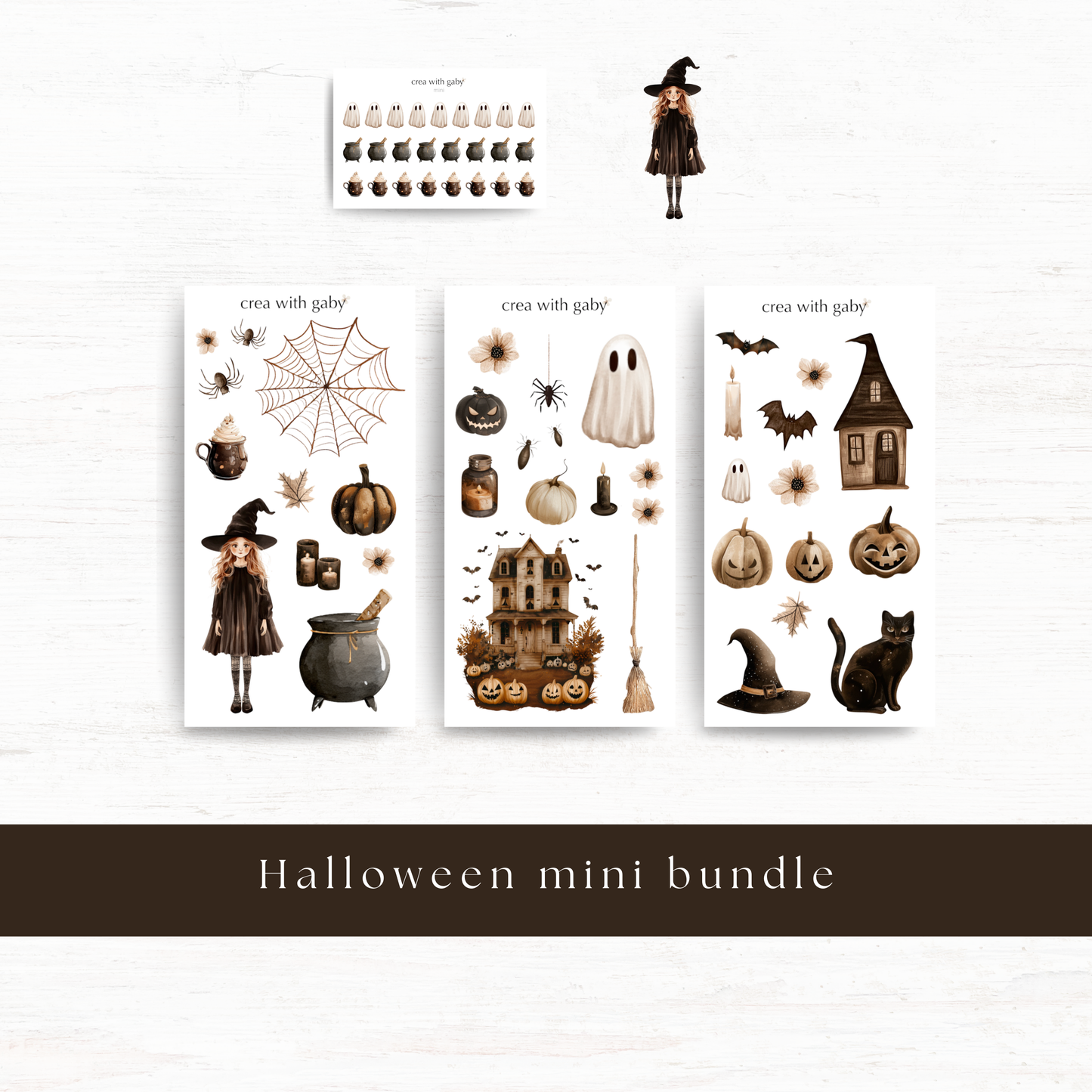 Mini Halloween deco kit