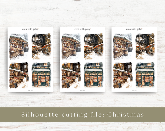 Silhouette cutting file: Christmas (262)