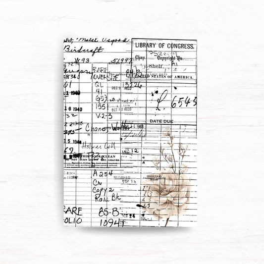 A5 deco dashboard & background paper: The Cosy Chapter (October 2025 sub kit)