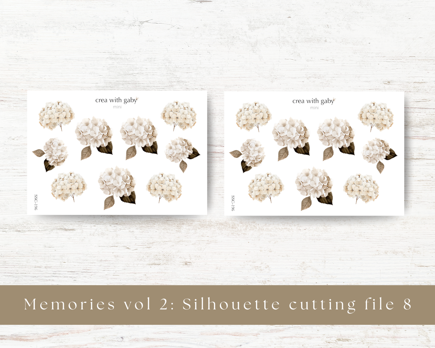 Silhouette cutting file: Memories vol 2 (196)