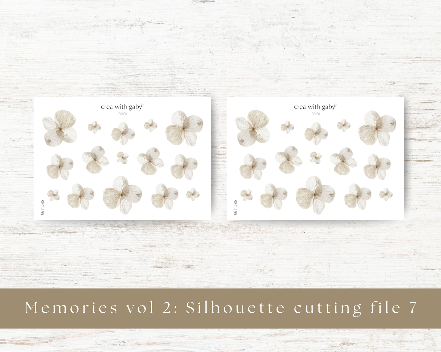 Silhouette cutting file: Memories vol 2 (195)