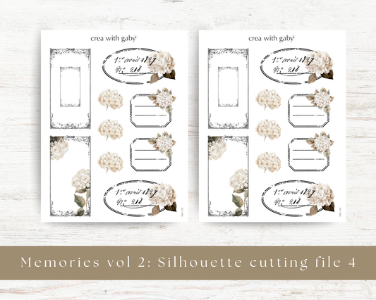 Silhouette cutting file: Memories vol 2 (194)