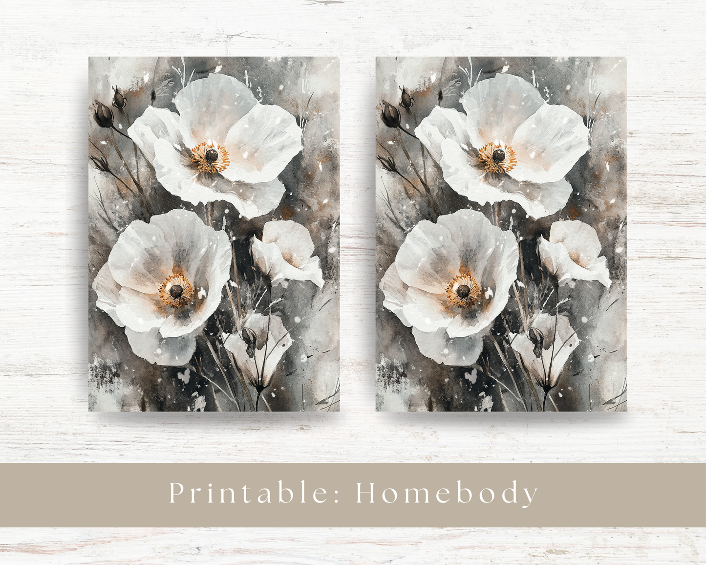 Printable dashboard: Homebody collection