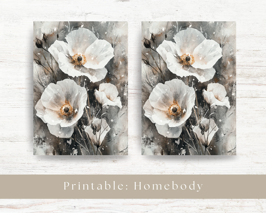 Printable dashboard: Homebody collection