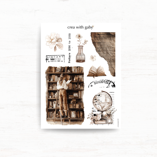 Deco stickers: The Cosy Chapter (October 2025 sub kit)