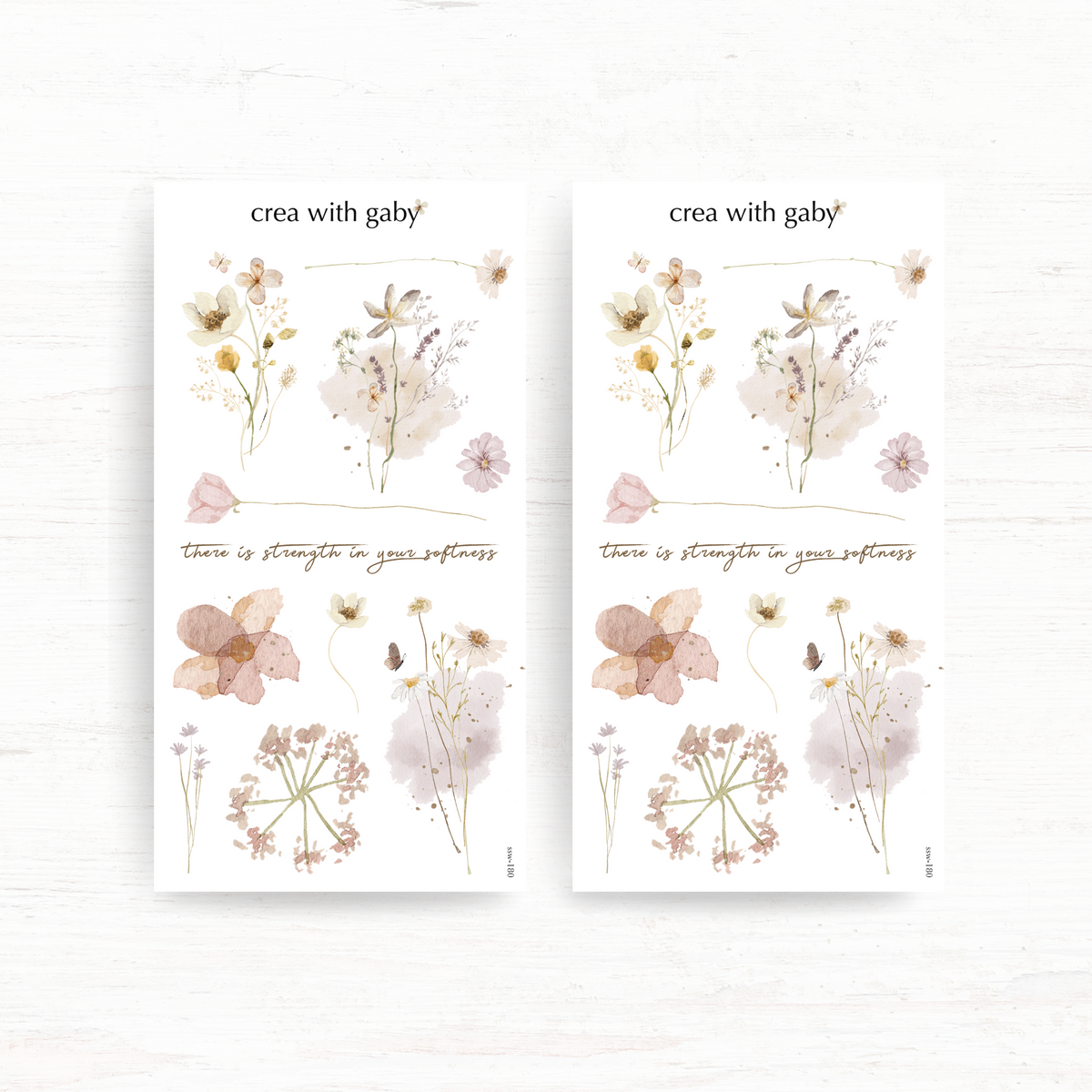 Deco sticker: Soft Days