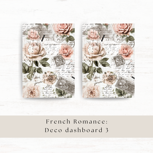 Deco dashboard: French romance