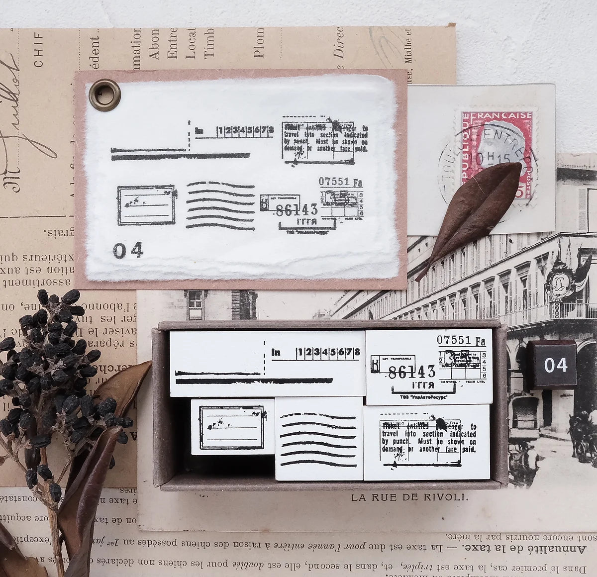 Stationery Instinct: Frame stamp set