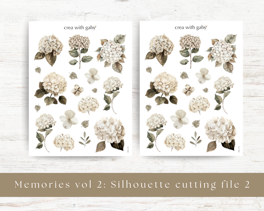 Silhouette cutting file: Memories vol 2 (191)