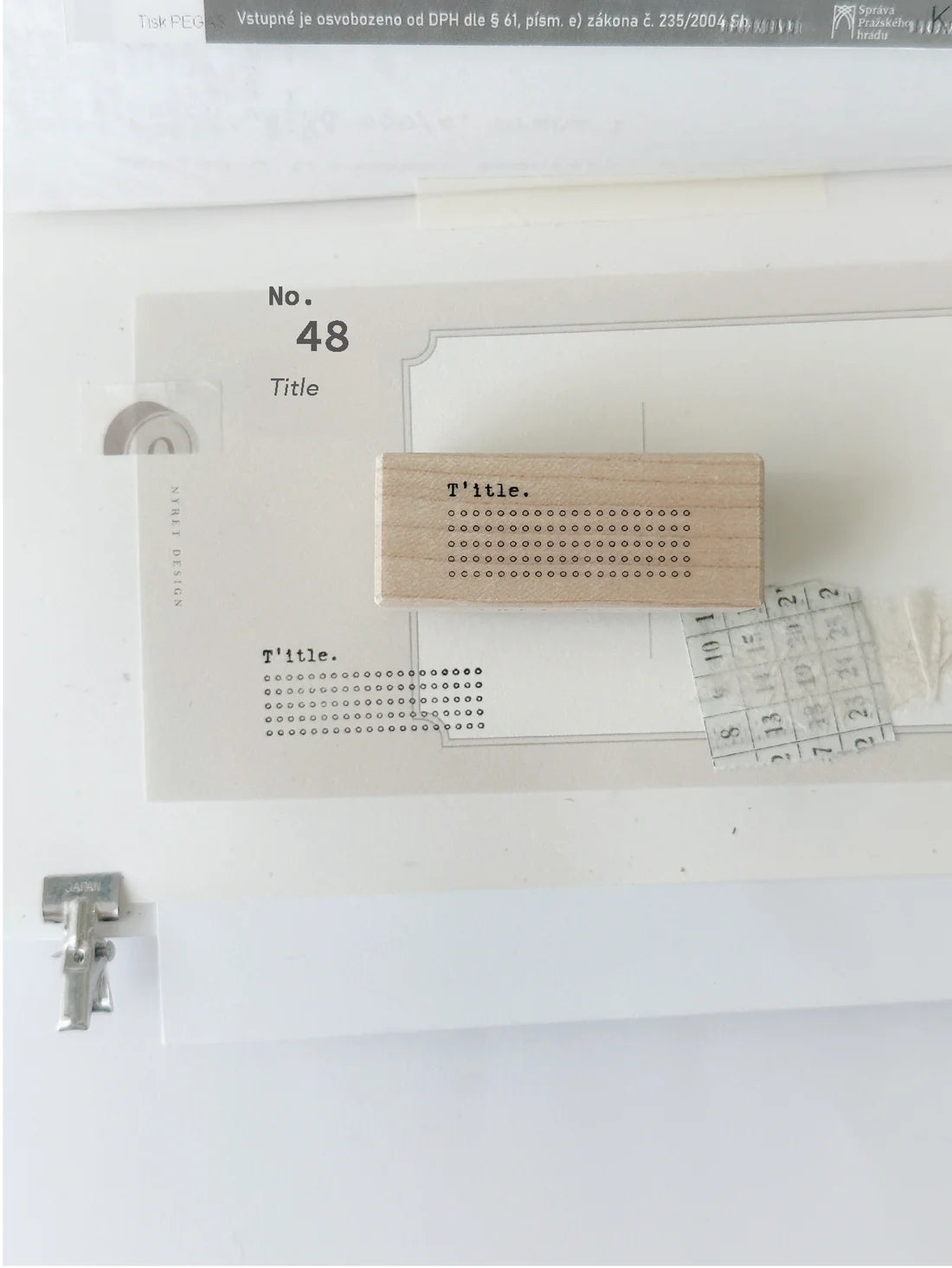 Nyret Design Vol 10 Daily Aesthetic (Rubber stamps)
