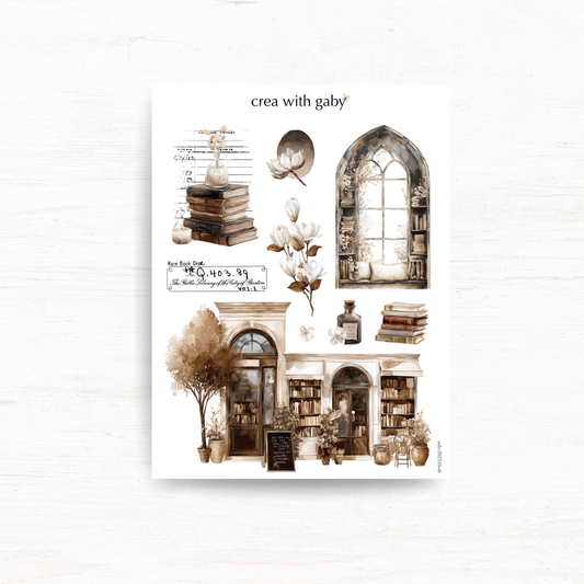 Deco stickers: The Cosy Chapter (October 2025 sub kit)