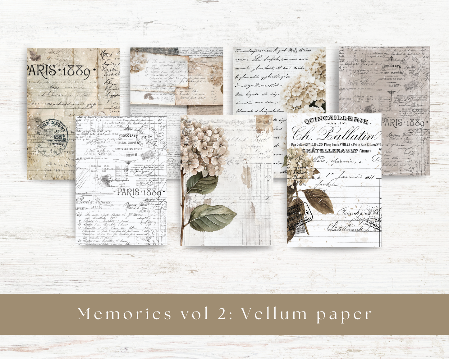 Vellum paper: Memories vol 2