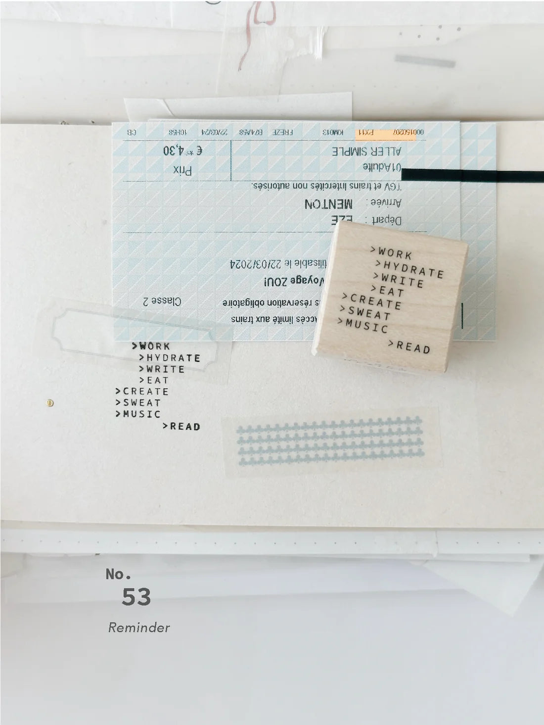 Nyret Design Vol 10 Daily Aesthetic (Rubber stamps)