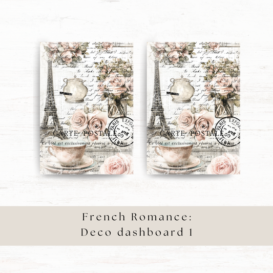 Deco dashboard: French romance