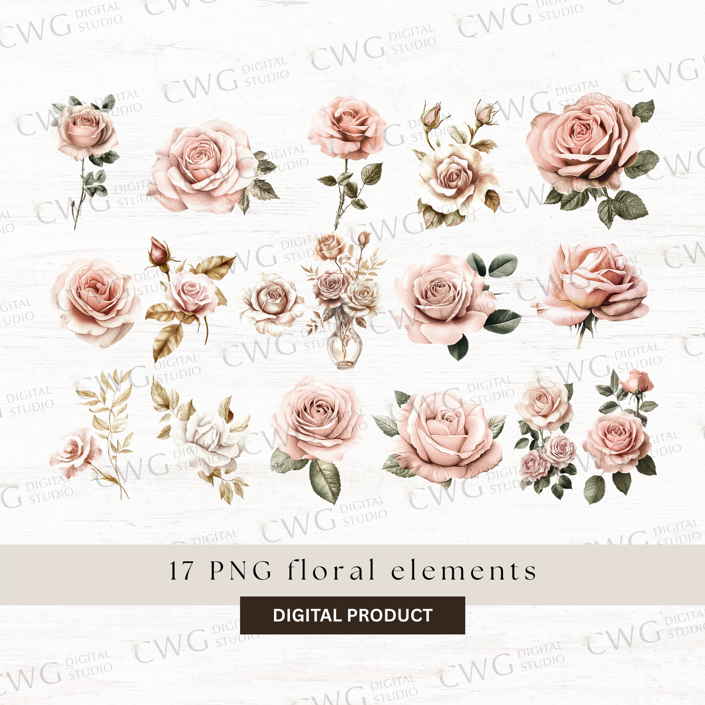 Digital journaling kit: French romance