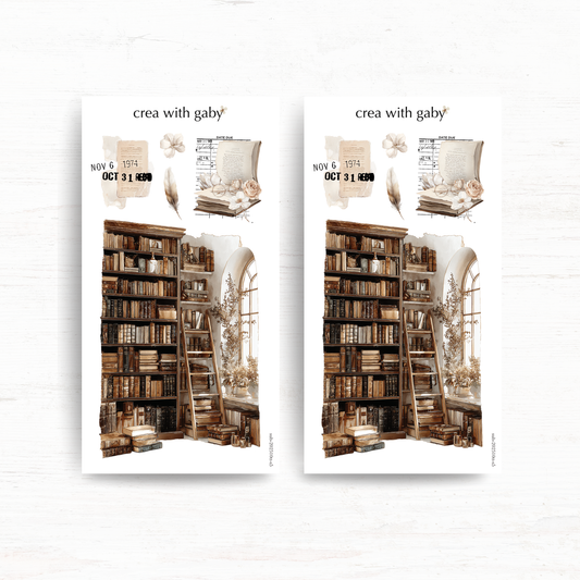 Deco stickers: The Cosy Chapter (October 2025 sub kit)