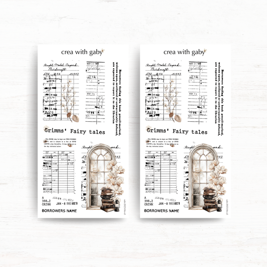 Deco stickers: The Cosy Chapter (October 2025 sub kit)