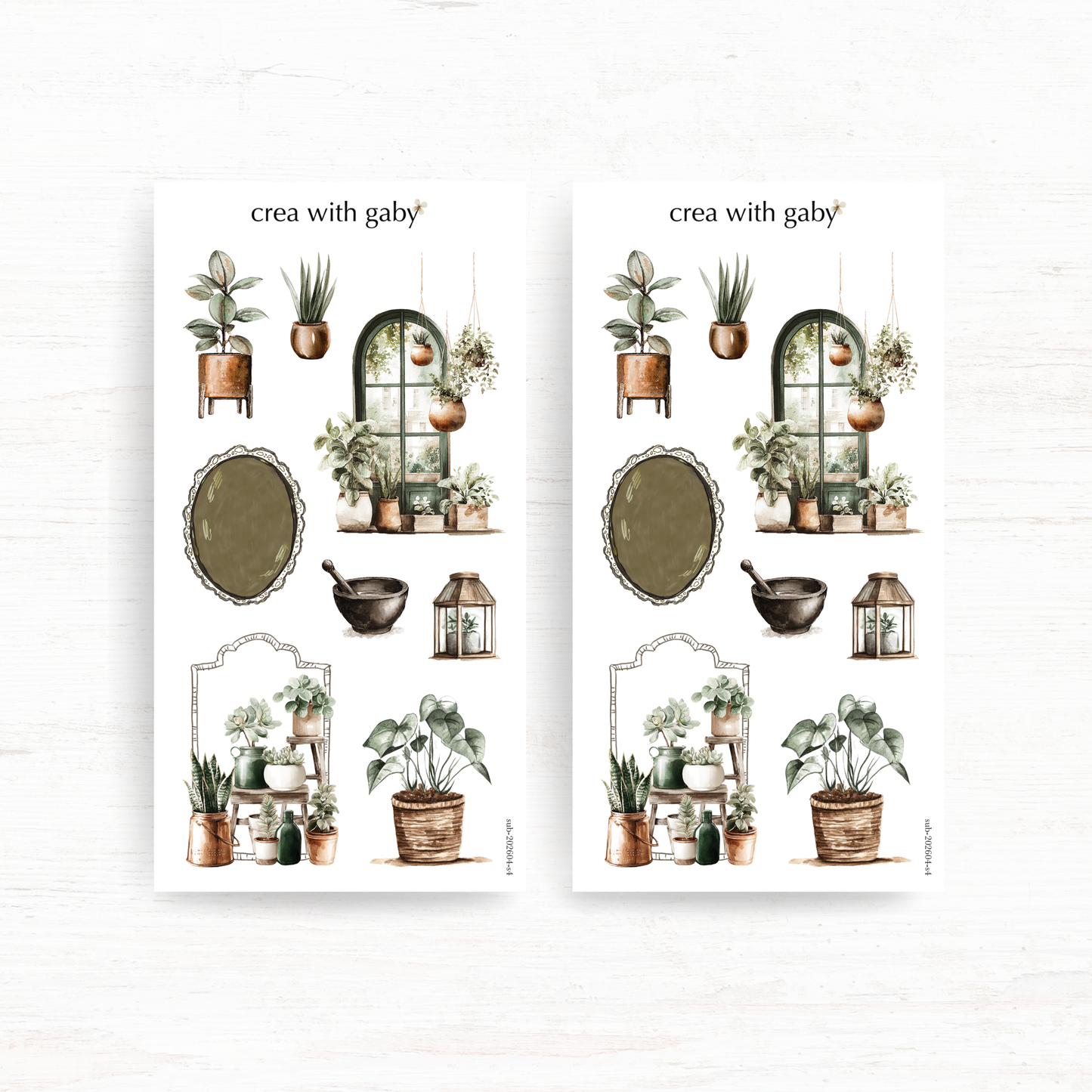 Deco stickers: But first, me (April 2026 sub kit)