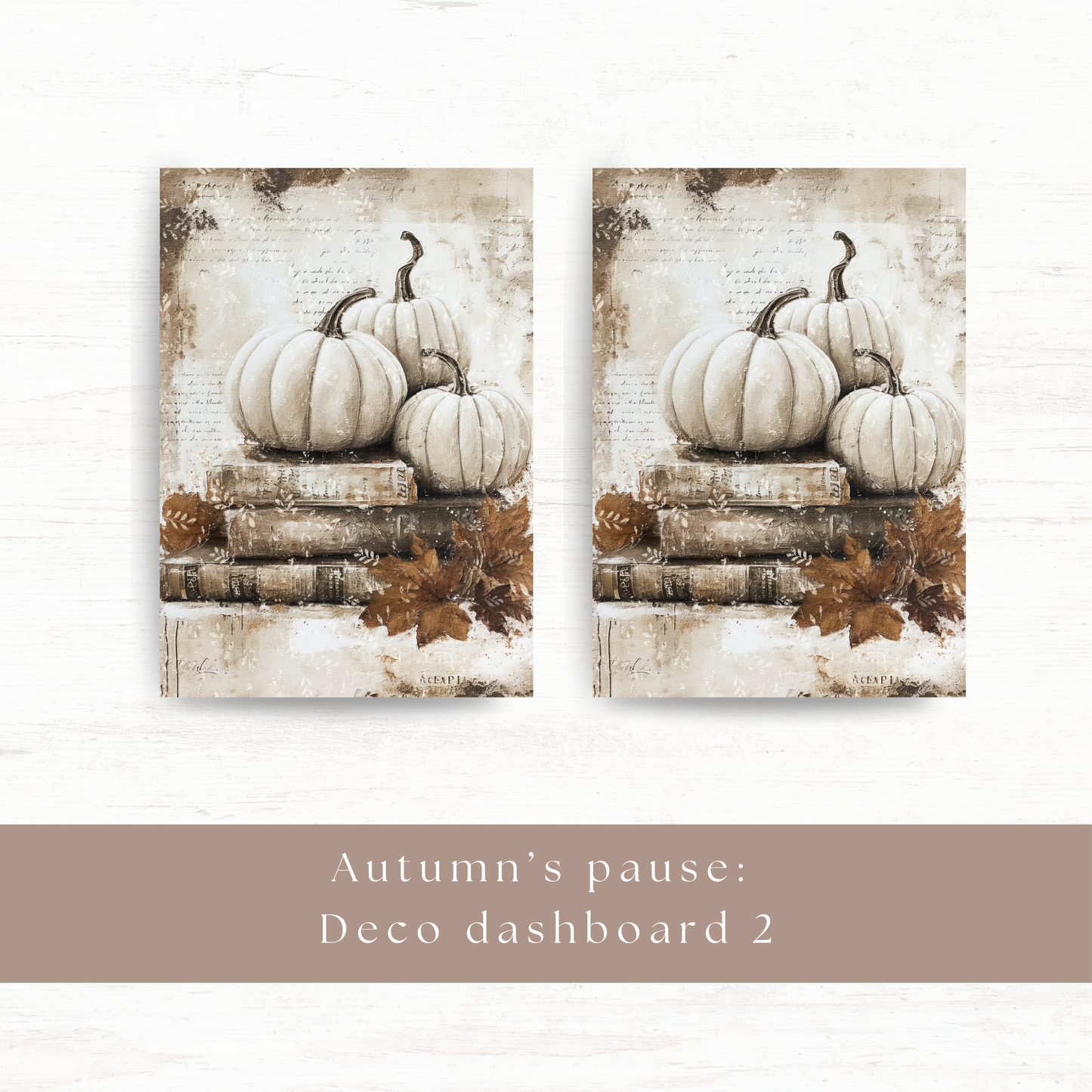 Deco dashboard: Autumn's pause