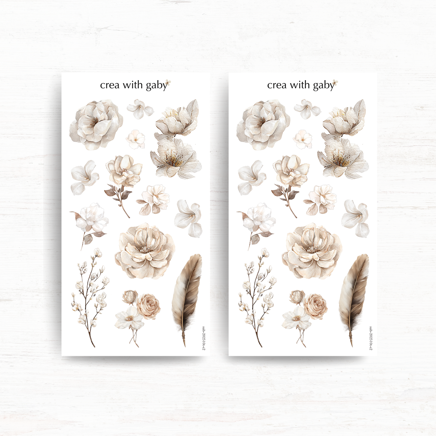 Deco stickers: The Cosy Chapter (October 2025 sub kit)