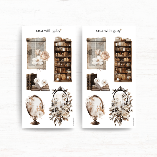 Deco stickers: The Cosy Chapter (October 2025 sub kit)