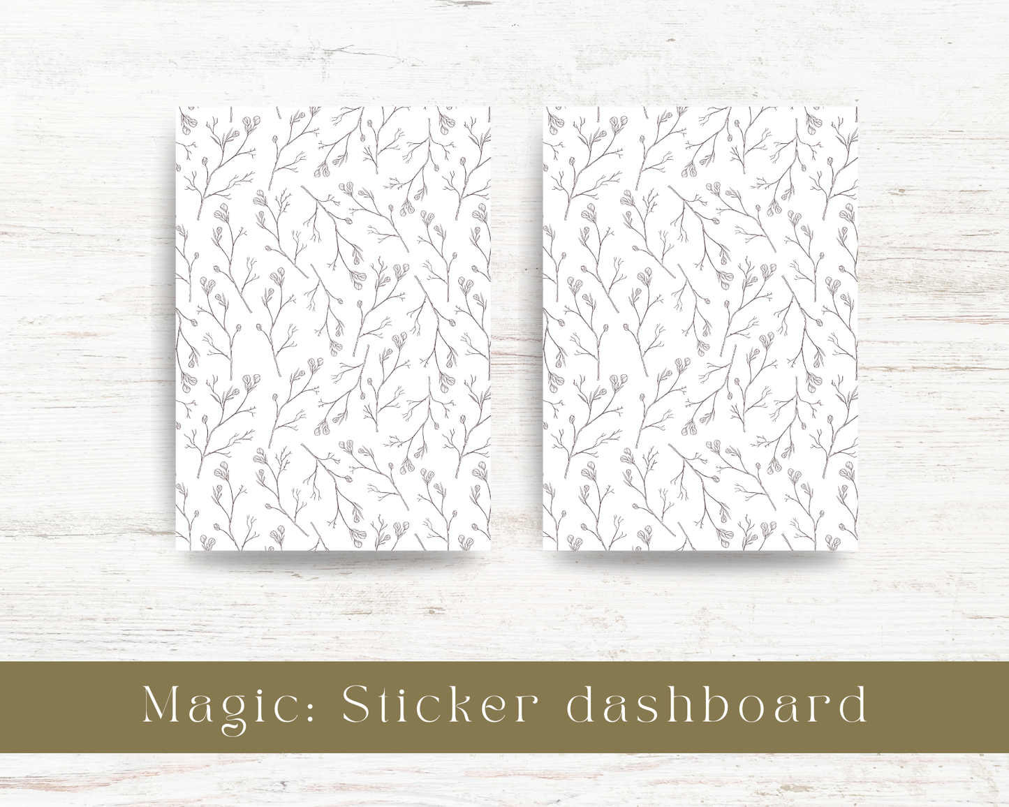 Sticker dashboard: Magic collection