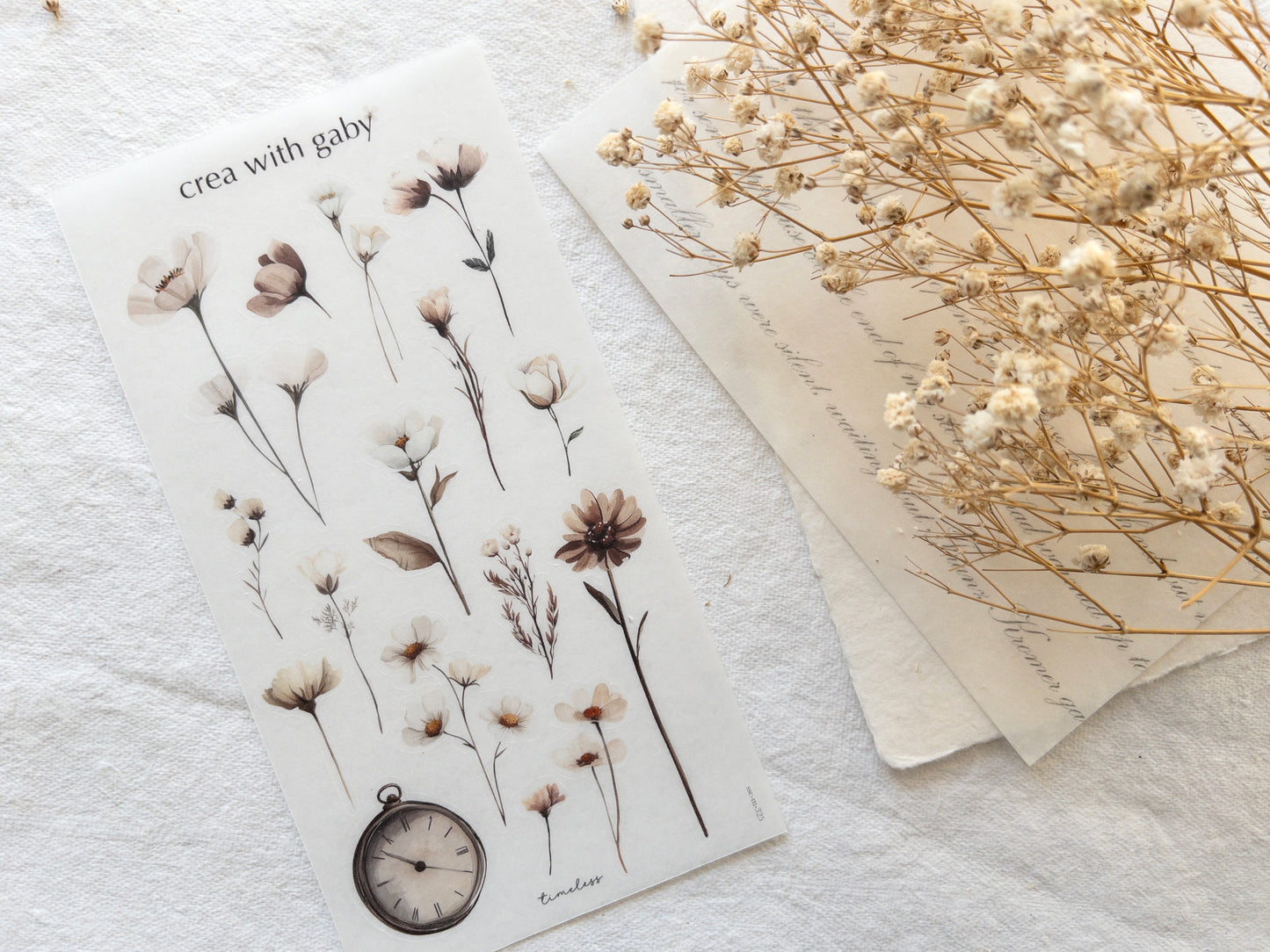 Sticker sheets: Timeless collection