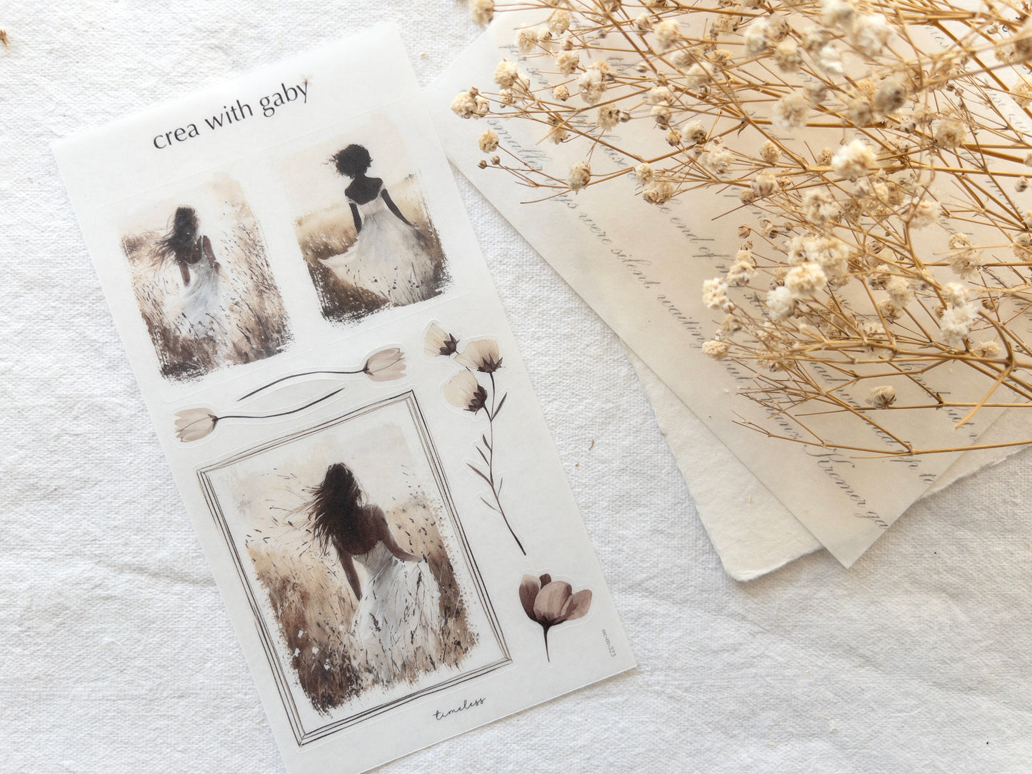 Sticker sheets: Timeless collection