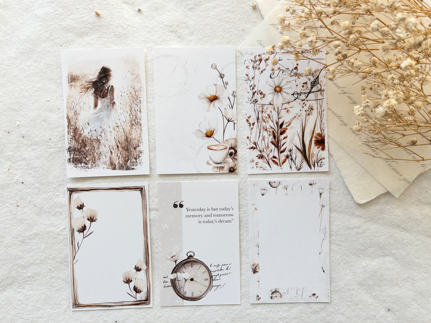 Journaling cards: Timeless collection