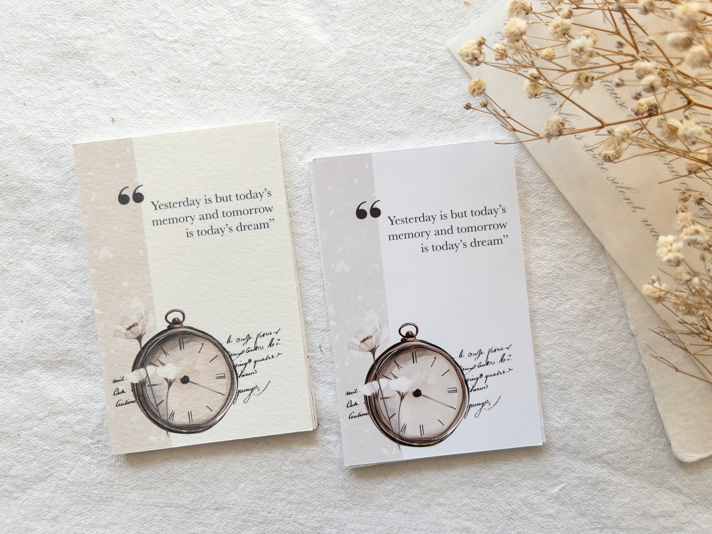 Journaling cards: Timeless collection