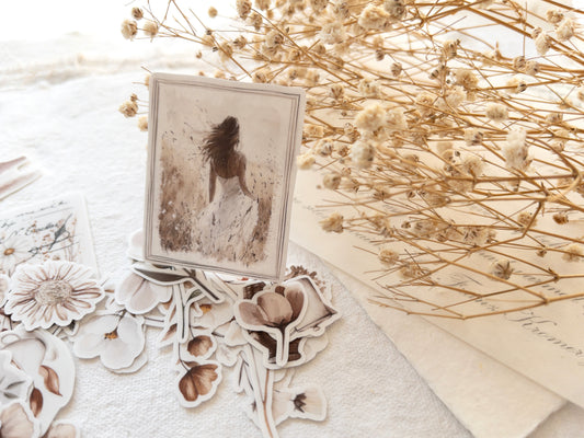 Deco sticker flakes: Timeless collection