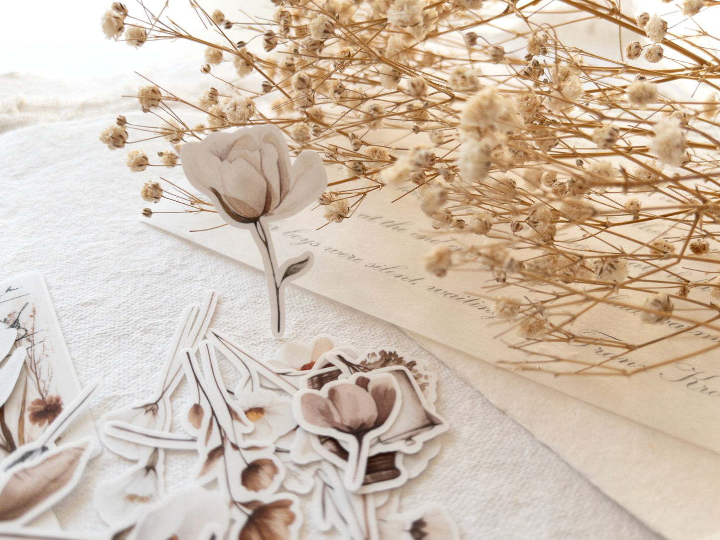 Deco sticker flakes: Timeless collection