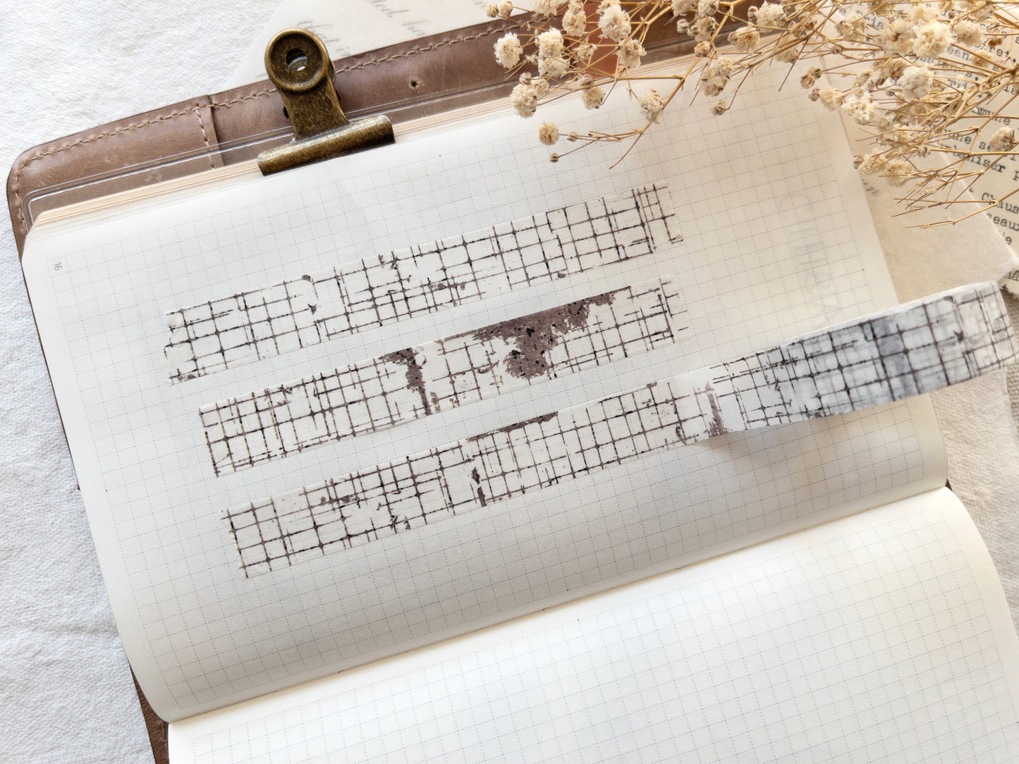 Grid washi tape (15mm)