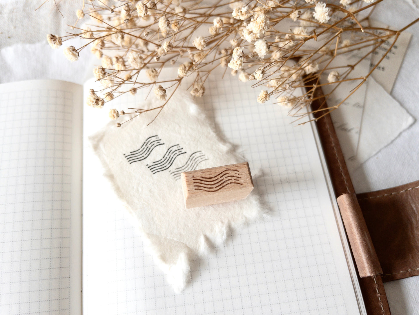 Rubber stamp: Mini postal stamp II (Love letters collection)