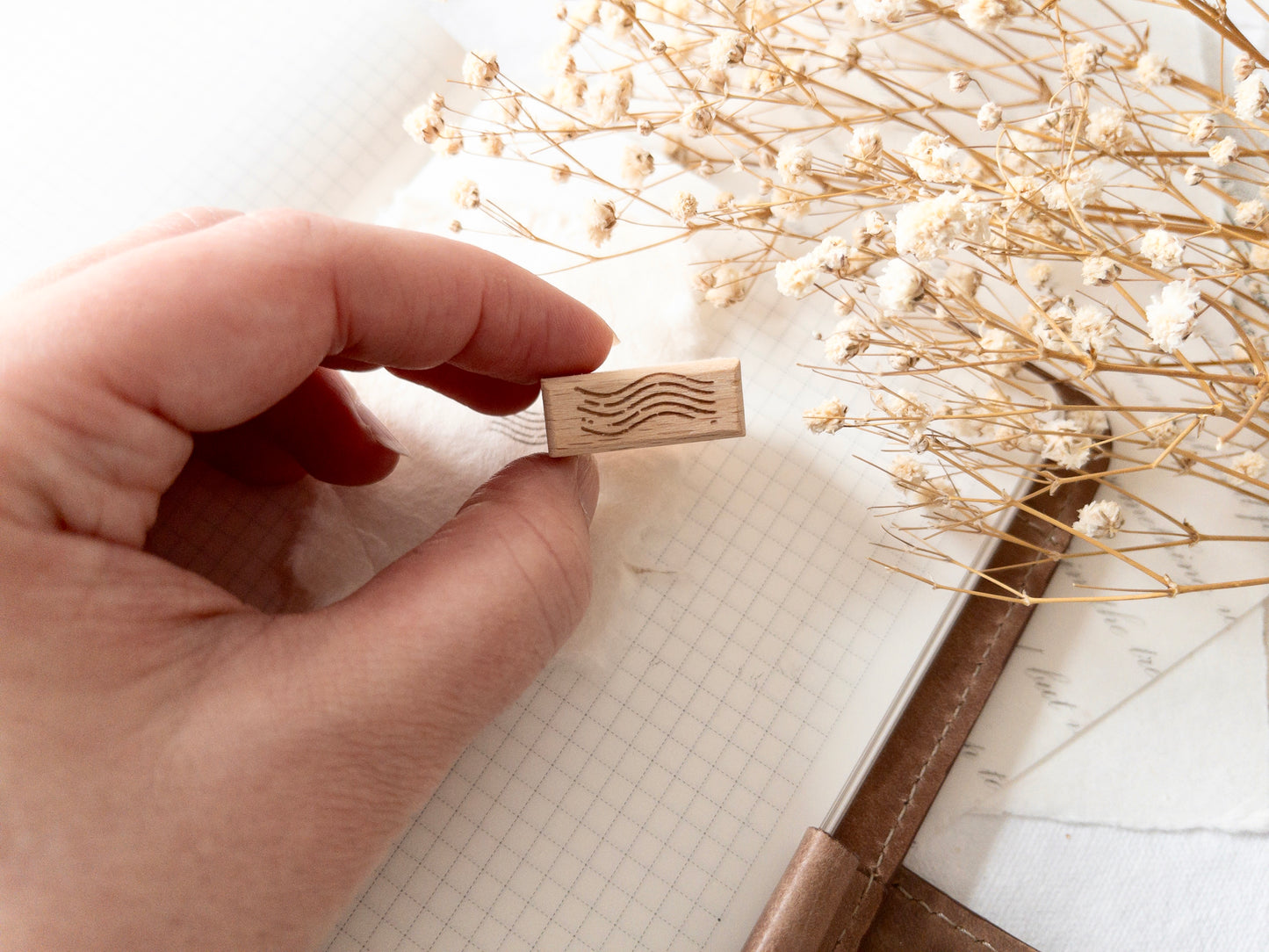 Rubber stamp: Mini postal stamp II (Love letters collection)