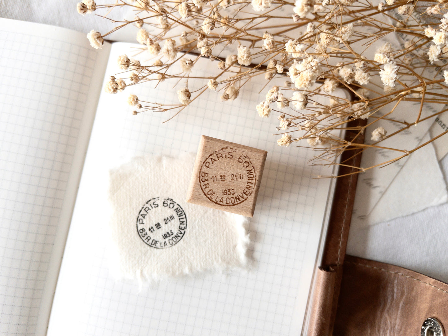 Rubber stamp: French postal stamp