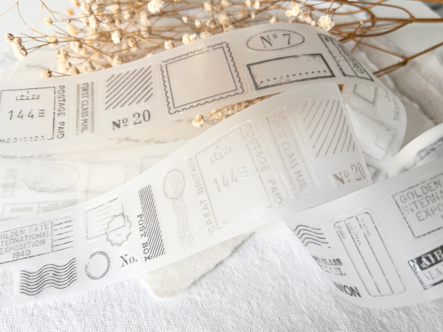 Pre-cut PET tape: Posted (Love letters collection)