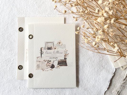 Washi sticker book: Love letters collection (60+ stickers)