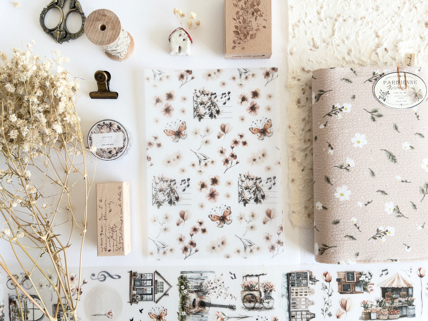 A5 deco dashboard bundle: Springtime melody (Save 10%)
