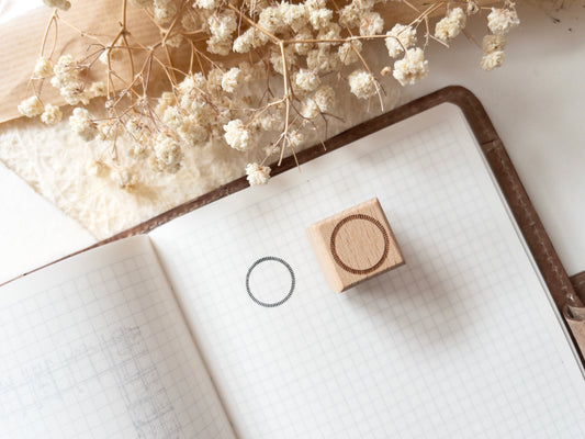 Rubber stamp: Deco ring (French romance collection)