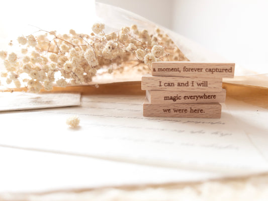 Mini quote rubber stamps: Vol 2