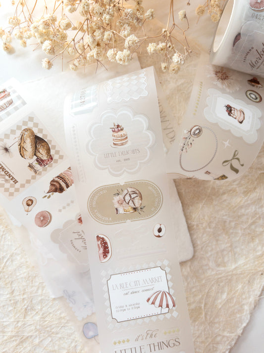 Pre-cut PET tape: Little delights